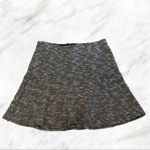 LOFT by Ann Taylor | Gray Tweed Skirt